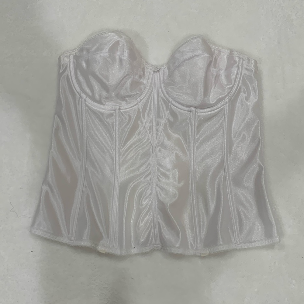 Dominique bustier white size 38C
